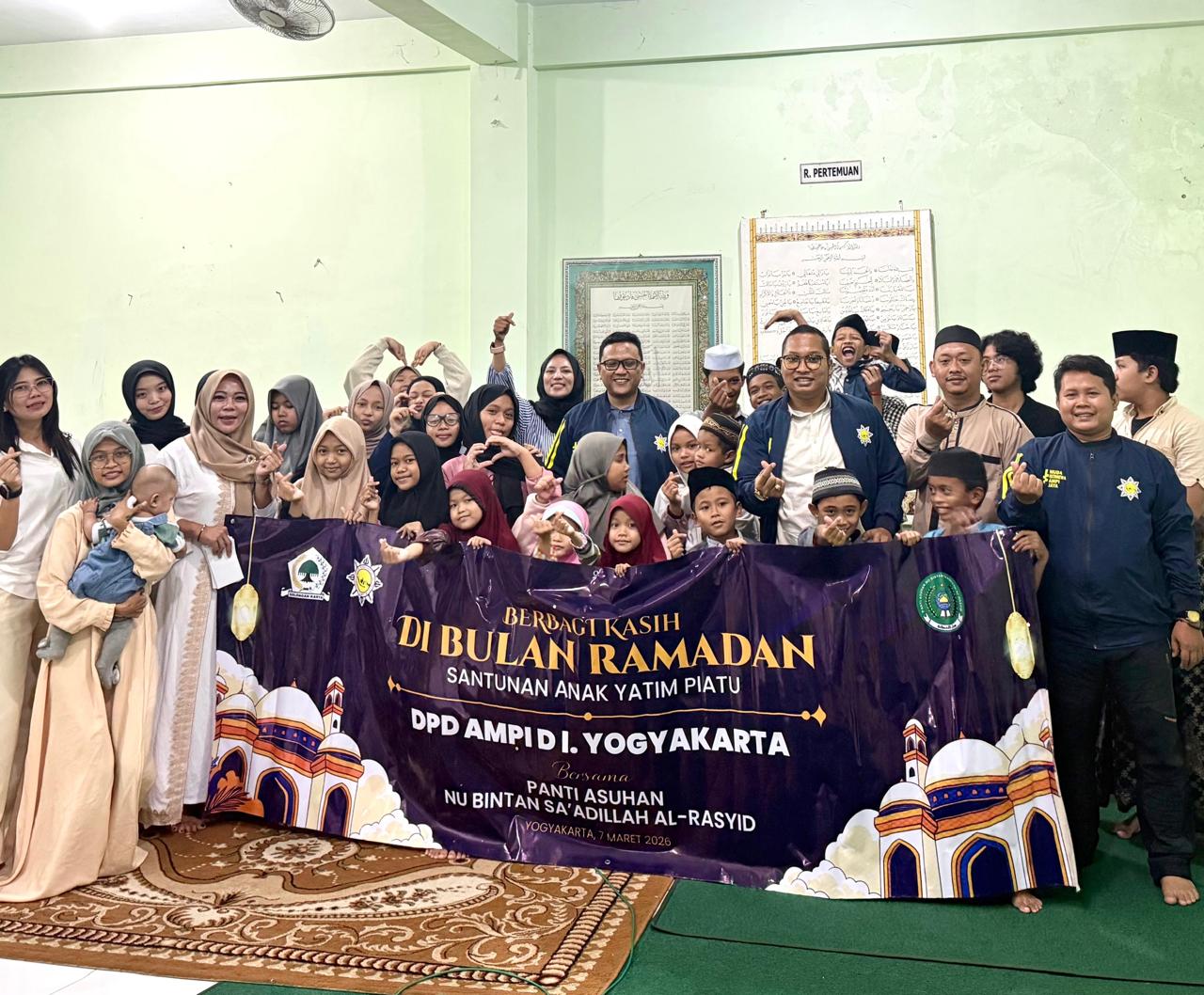 DPD AMPI DIY Gelar Berbagi Kasih Ramadhan di Panti Asuhan