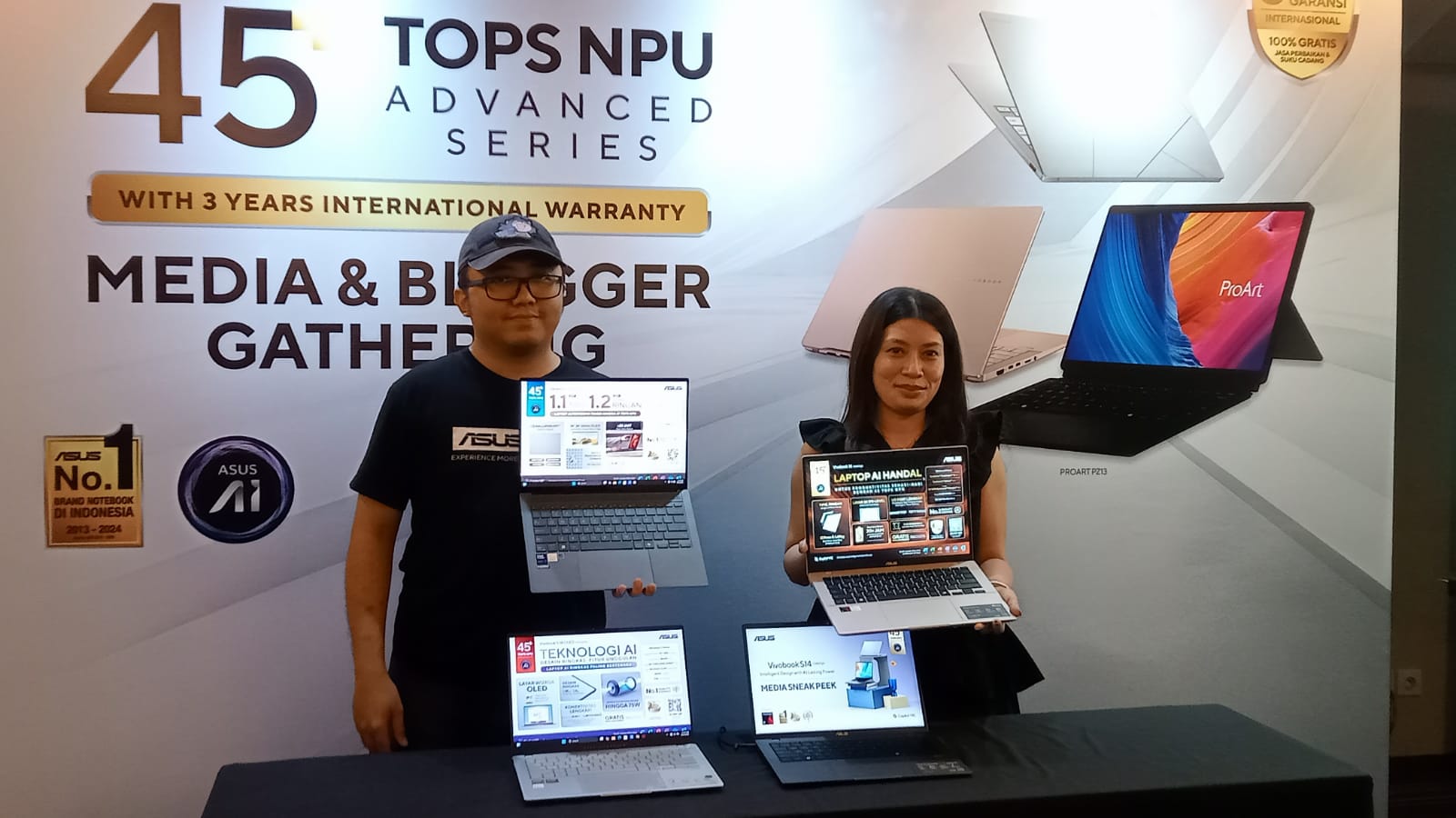 ASUS Memiliki Jajaran Laptop AI Tercepat Paling Lengkap di Indonesia