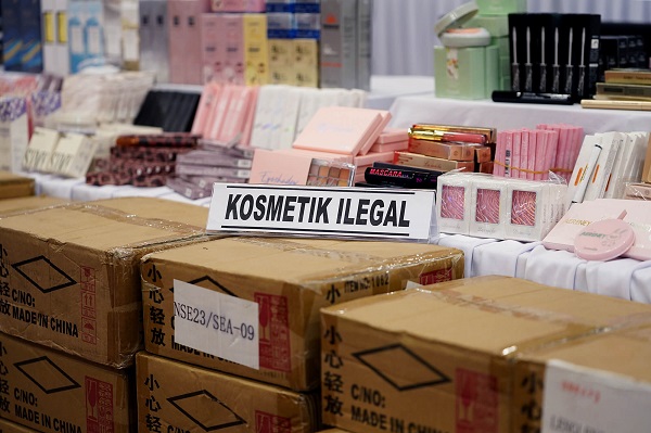 BPOM Temukan Rp31,7 Miliar Kosmetik Ilegal Intensifikan Pengawasan