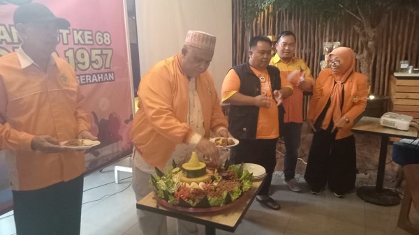 Khidmat, Sederhana  Meriah  Syukuran HUT Kosgoro 1957 ke 68 Di Yogyakarta 