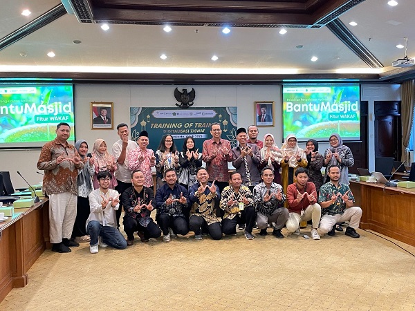 LAZISNU DIY Ikuti Pelatihan Digitalisasi ZISWAF: Perkuat Peran Wakaf di Era Teknologi