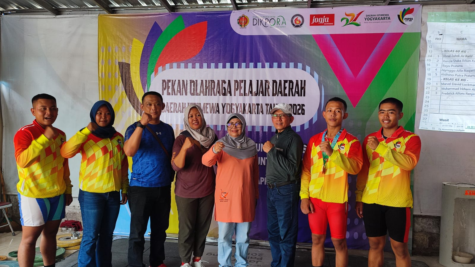 Pencarian serta Pembinaan Bibit Atlit PABSI DIY Gelar Pekan Olahraga Pelajar Daerah 