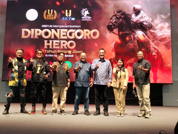 Peringati 200 tahun Perang Jawa Patra Padi Persembahkan  Film Berteknologi AI Diponegoro Hero 